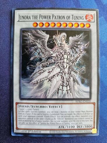 Junora The Power Patron of Tuning - BPRO-EN039 - Super Rare - 1st Edition in Saudi Arabia