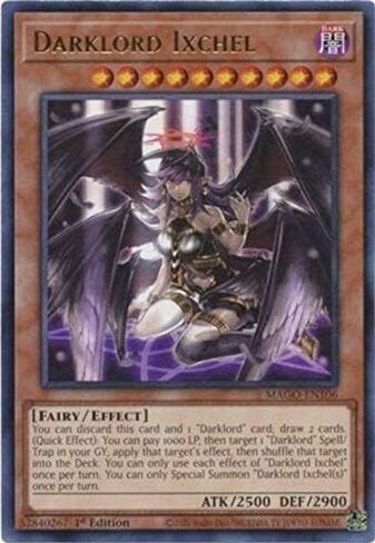 Darklord Ixchel - MAGO-EN106 - Gold Rare - 1st Edition in Saudi Arabia