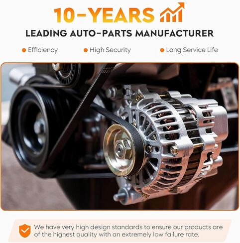 New Alternator fit for 2.3L 2.3 Mazda 6 2003 2004 2005 L4, 90Amp, 400-48048, A3TG0081, 13996, 13996N in Kuwait