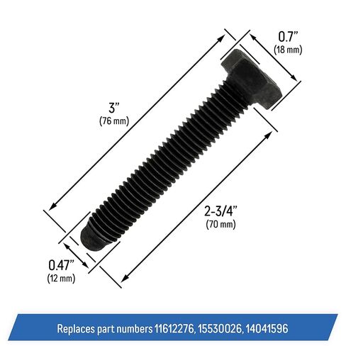 Torsion Bar Key Adjustment Bolts, Torsion Bar Adjuster Bolts Compatible with Silverado, Suburban, Avalanche, Tahoe, Express, Sierra, Jimmy, Escalade - 11612276 in Kuwait