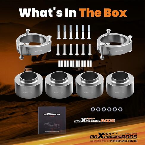 maXpeedingrods 2" Front & Rear Lift Leveling Kit for Geo/Chevy Tracker 1999-2005, for Suzuki Vitara & Grand Vitara/XL-7 1999-2005, Suspension Spacer Kit in Kuwait