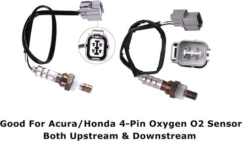 iJDMTOY 4-Way Male/Female Ends Fit Both Upstream or Downstream O2 Oxygen Sensor Connector w/ 25-Inch Extension Wiring Harness Compatible With Honda Acura in Kuwait
