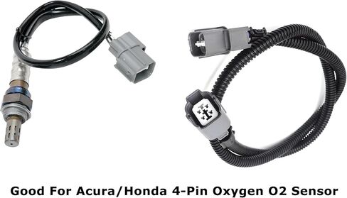 iJDMTOY 4-Way Male/Female Ends Fit Both Upstream or Downstream O2 Oxygen Sensor Connector w/ 25-Inch Extension Wiring Harness Compatible With Honda Acura in Kuwait