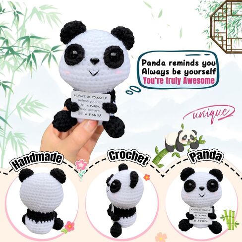 25PCS Thank You Gifts Positive Crochet Animals Bulk, Teacher Appreciation Gifts in Bulk, Employee Appreciation Gift for Office Nurse Staff Team, Inspirational Crochetd Animals Birthday Graduation Gift in Saudi Arabia