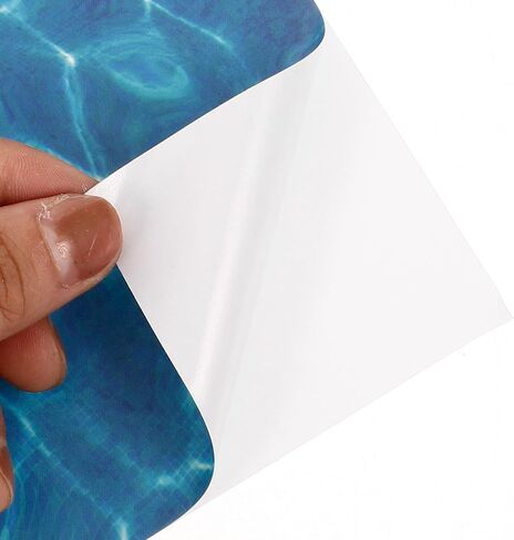 Toyvian Artificial Water Texture Sheet, 5Sheet Realistic Fake Water Surface Film for Diorama Supplies Miniature River Scenery Decals for Model Train Layout Sand Table in Kuwait