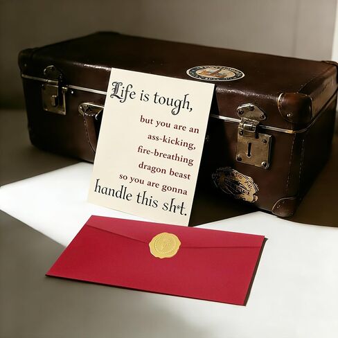 Motivational Greeting Card Life Is Tough, But You Got This, Encouragement Card For Family, Spouse, Friends, Coworkers, Birthday Back To School,Back To School in Saudi Arabia