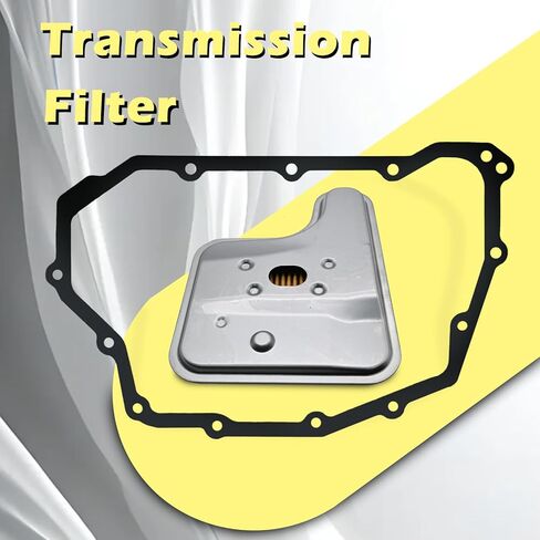 6F35 Automotive Trans Transmission Filter Kits Oil Pan Gasket L4 V6 2.5L 3.0L 3.5L Compatible with Ford Replacement for Mazda Escape Fusion Mkz Tribute Mariner Milan 09-12# 9L8Z-7A098-A in Kuwait