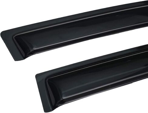 Lightronic Extra Durable Outside-Mount Auto Vent Window Visors, Fits 2018-2024 Audi Q5, UV Protection Rain Guards, Original Wind Deflectors, Smoke, 4-Pcs in Kuwait