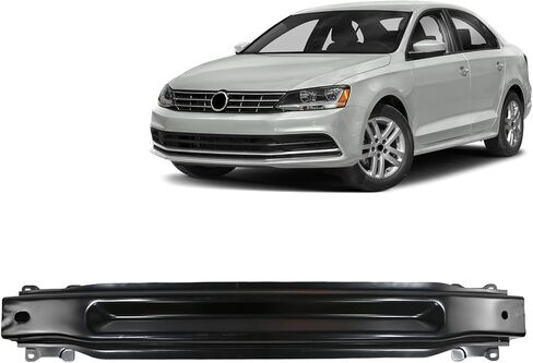 Black Rear Bumper Reinforcement Impact Fit for 2011 2012 2013 2014 2015 2016 2017 2018 Volkswagen VW Jetta in Saudi Arabia