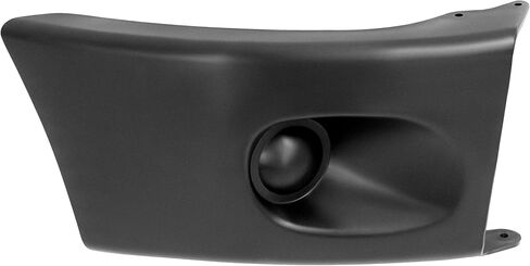 ALMULOO Black Right Side Front Bumper End Cap Compatible with 2003-2007 Freightliner M2 106 112 PP Plastic in Kuwait