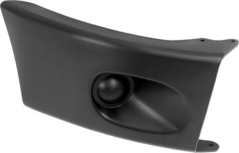 ALMULOO Black Right Side Front Bumper End Cap Compatible with 2003-2007 Freightliner M2 106 112 PP Plastic in Kuwait