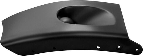 ALMULOO Black Right Side Front Bumper End Cap Compatible with 2003-2007 Freightliner M2 106 112 PP Plastic in Kuwait