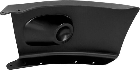 ALMULOO Black Right Side Front Bumper End Cap Compatible with 2003-2007 Freightliner M2 106 112 PP Plastic in Kuwait