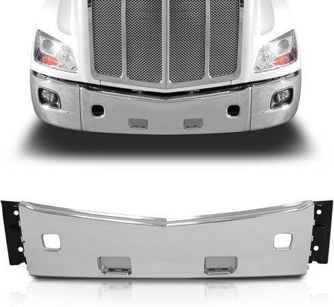 Chrome Center Middle Bumper fit for 2013-2022 Peterbilt 579 Semi Truck in Saudi Arabia