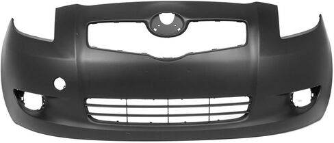 مصدات توفر - واجهة غطاء ممتص الصدمات الأمامي متوافقة مع 2006 2007 2008 Toyota Yaris Hatchback 06 07 08، TO1000325 in Kuwait