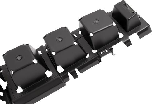 ALMULOO Front Bumper Absorber Compatible with 2015-2017 Ford Mustang Replacement for FR3Z17C882A FO1070192 Impact Absorber Front Plastic(PP) Black in Kuwait