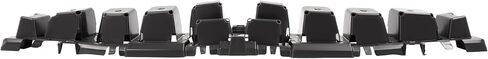 ALMULOO Front Bumper Absorber Compatible with 2015-2017 Ford Mustang Replacement for FR3Z17C882A FO1070192 Impact Absorber Front Plastic(PP) Black in Kuwait