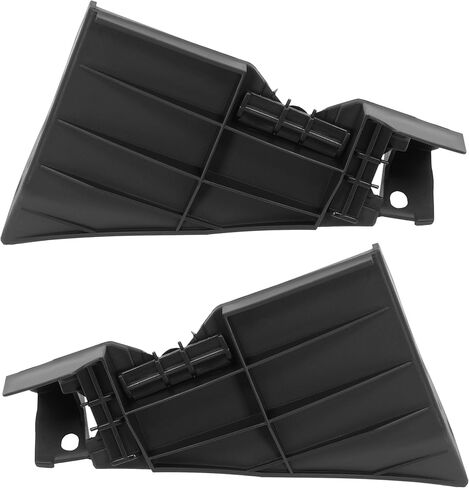 ALMULOO Front Bumper Bracket Compatible with 2005-2009 Ford Mustang Bullitt/Shelby GT/GT500/GT500KR/ Base/GT Replacement for FO1027110 FO1026110 5R3Z17C861AA 5R3Z17C861AB Left & Right Black in Kuwait