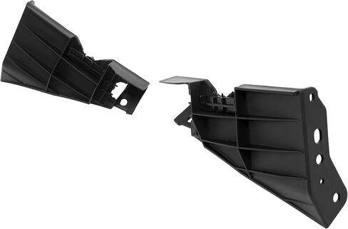 ALMULOO Front Bumper Bracket Compatible with 2005-2009 Ford Mustang Bullitt/Shelby GT/GT500/GT500KR/ Base/GT Replacement for FO1027110 FO1026110 5R3Z17C861AA 5R3Z17C861AB Left & Right Black in Kuwait