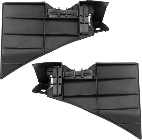 ALMULOO Front Bumper Bracket Compatible with 2005-2009 Ford Mustang Bullitt/Shelby GT/GT500/GT500KR/ Base/GT Replacement for FO1027110 FO1026110 5R3Z17C861AA 5R3Z17C861AB Left & Right Black in Kuwait