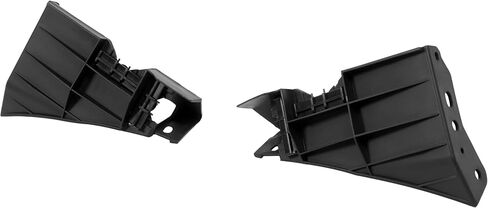 ALMULOO Front Bumper Bracket Compatible with 2005-2009 Ford Mustang Bullitt/Shelby GT/GT500/GT500KR/ Base/GT Replacement for FO1027110 FO1026110 5R3Z17C861AA 5R3Z17C861AB Left & Right Black in Kuwait