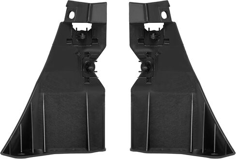 ALMULOO Front Bumper Bracket Compatible with 2005-2009 Ford Mustang Bullitt/Shelby GT/GT500/GT500KR/ Base/GT Replacement for FO1027110 FO1026110 5R3Z17C861AA 5R3Z17C861AB Left & Right Black in Kuwait