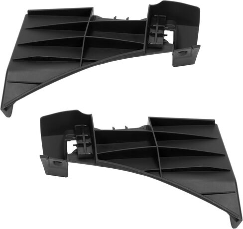 ALMULOO Front Bumper Bracket Compatible with 2005-2009 Ford Mustang Bullitt/Shelby GT/GT500/GT500KR/ Base/GT Replacement for FO1027110 FO1026110 5R3Z17C861AA 5R3Z17C861AB Left & Right Black in Kuwait