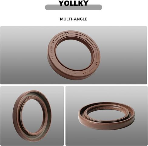مانع تسرب زيت العمود المرفقي الأمامي لسيارة Toyota 4Runner 1996-2001 / Previa 1991-1997 / T100 1993-1998 | يستبدل OE # 9031148014، 9031148020 | المطاط البني in Kuwait