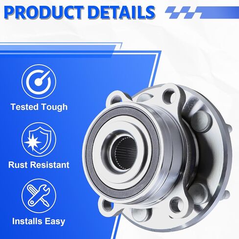 512460 Front or Rear Wheel Bearing Hub Assembly with 5 Lug Compatible with Ford Explorer 2011-2018, Fit for Ford Police Interceptor Utility 2013-2018 in Kuwait