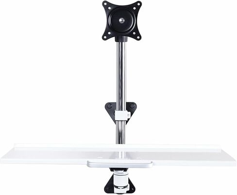 Wall-Mounted Bracket with Keyboard Tray, Standing Office Monitor, Industrial Computer Style WS08A in Kuwait