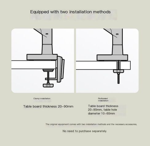 F160 Dual Screen Monitor Stand Computer arm in Kuwait