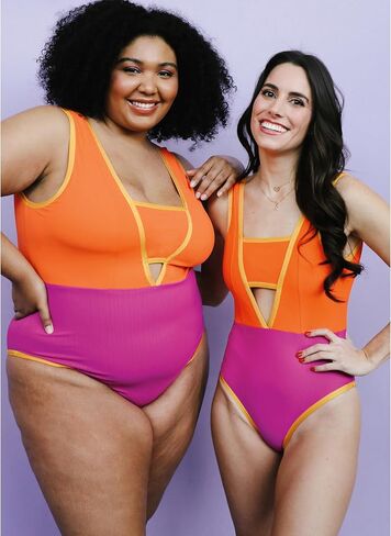 Simplicity SS9609A Misses' Two-piece and One-piece Swimsuit Sewing Pattern Packet, Design Code S9609, Sizes X-Small to 4XL in Kuwait