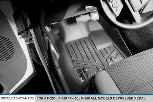 SMARTLINER Floor Mats 1st Row Liner Set for 2011-2011 Ford F-250 in Kuwait