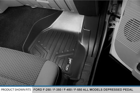 SMARTLINER Floor Mats 1st Row Liner Set for 2011-2011 Ford F-250 in Kuwait