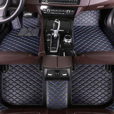 Car Floor Mats Fit for Buick Lacrosse 2009-2015, Waterproof and Non-Slip Floor Mats, Customizable Floor Mat, Durable All-Weather Car Floor Mat.(Beige with Beige Lines) in Saudi Arabia