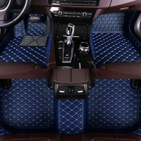 Car Floor Mats Fit for Buick Lacrosse 2009-2015, Waterproof and Non-Slip Floor Mats, Customizable Floor Mat, Durable All-Weather Car Floor Mat.(Beige with Beige Lines) in Saudi Arabia
