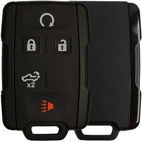 Replacement for Chevrolet GMC Key Fob 5 Buttons That Use FCC M3N-32337200 and Part Number 84209236 / 84312372 Compatible with 2019 - 2022 Silverado Sierra in Saudi Arabia
