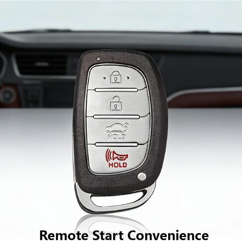 Replacement for 2015 2016 2017 Hyundai Sonata Sport Key Fob Remote Control CQOFD00120 4 Buttons 434MHz in Kuwait