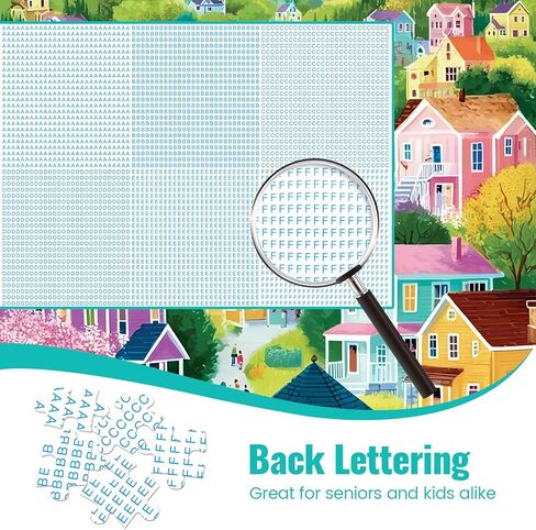 300 Piece Puzzles for Adult,Colourful New England Village Jigsaw Puzzle for Adults Kids Seniors,Scenic Springtime Family Scene,Interlock Perfectly No Dust,Challenging Family Activity Gifts,20.5 * 15In in Saudi Arabia