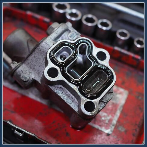 VTEC Solenoid Gasket Spool Valve Filter Screen Fit for Honda CRV with O-Ring - Pack of 3 Black Stylish Design in Kuwait