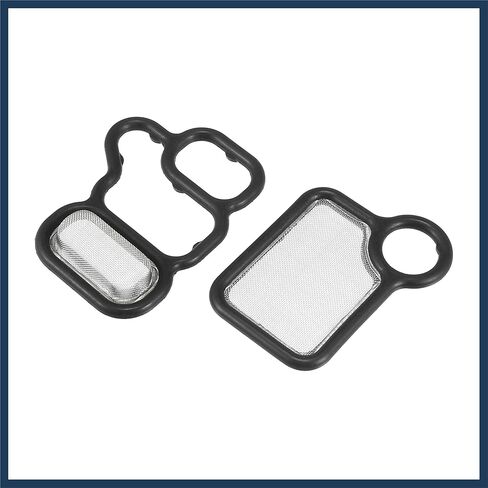 VTEC Solenoid Gasket Spool Valve Filter Screen Fit for Honda CRV with O-Ring - Pack of 3 Black Stylish Design in Kuwait