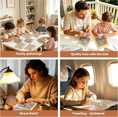 3D Sticker Scene for Adults – DIY Scene Stickers Miniature Supermarket Shelf Restocking Kit with Tweezers, PET Craft Stickers for Stress Relief, Friends Party, Cute Fidget Sticker Book for All Ages in Saudi Arabia