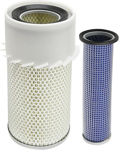 Anxingo 1043327M91 Inner and Outer Air Filter Set, Replacement for Massey Ferguson Tractor 20C 230 235 245, Replaces 3438717M1 1024947M91 1043326M91 1088215M91 3438718M1 70243163 in Kuwait