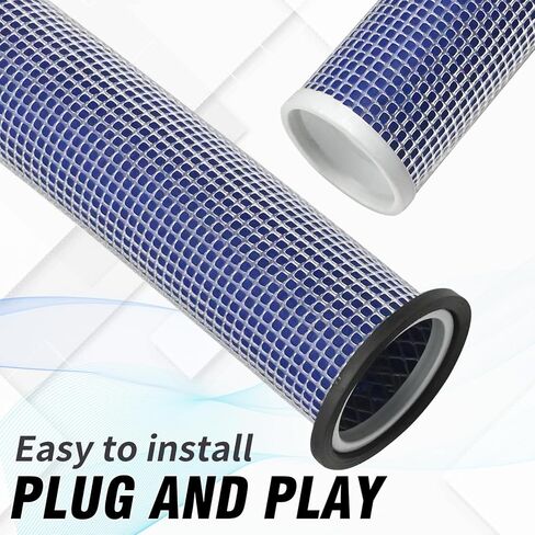 Anxingo 1043327M91 Inner and Outer Air Filter Set, Replacement for Massey Ferguson Tractor 20C 230 235 245, Replaces 3438717M1 1024947M91 1043326M91 1088215M91 3438718M1 70243163 in Kuwait