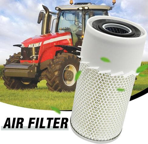 Anxingo 1043327M91 Inner and Outer Air Filter Set, Replacement for Massey Ferguson Tractor 20C 230 235 245, Replaces 3438717M1 1024947M91 1043326M91 1088215M91 3438718M1 70243163 in Kuwait