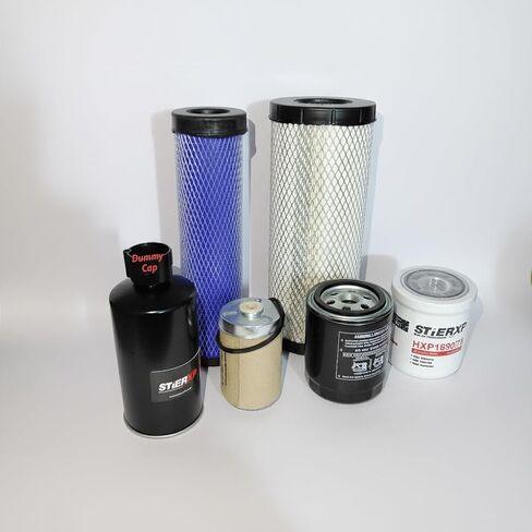 Complete Filter Maintenance Kit (Set of 6) Compatible with Mahindra Tractor 2538, 2638 HST, HST CAB, HST OS in Saudi Arabia