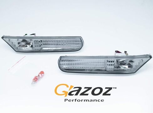 Smoke Side Marker Indicators compatible with 1998-2004 Porsche Boxster 986 Carrera 911 996 in Kuwait