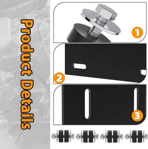 212Cc Engine Mount Plate with Bolts Compatible with Harbor Freight Predator Engine 212cc 6.5hp in Saudi Arabia