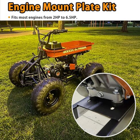 212Cc Engine Mount Plate with Bolts Compatible with Harbor Freight Predator Engine 212cc 6.5hp in Saudi Arabia
