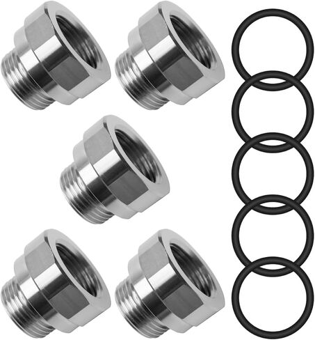 5Pcs A-211 27mm-2.0 Thread Size Oil Drain Valve Adapter in Saudi Arabia